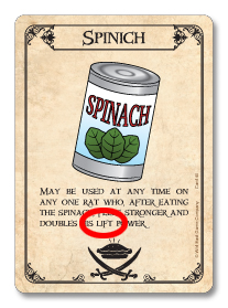 Spinach mistake
